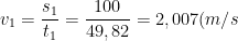 v_1=\frac{s_1}{t_1}=\frac{100}{49,82}=2,007(m/s)
